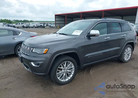 2018 Jeep Grand Cherokee Overland z USA, uszkodzony, nr VIN 1C4RJFCG7JC157816